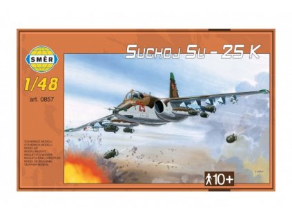 Model Suchoj SU-25 K 1:48 v krabici 35x22x5cm