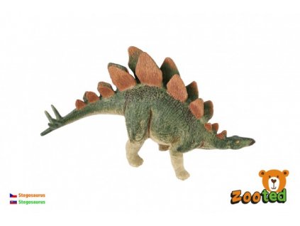 Stegosaurus zooted plast 17cm v sáčku