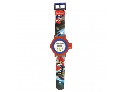Digitální promítací hodinky Mario Kart s 20 obrázky