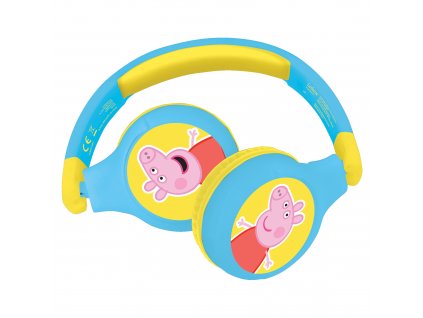 Skládací sluchátka Prasátko Peppa Bluetooth