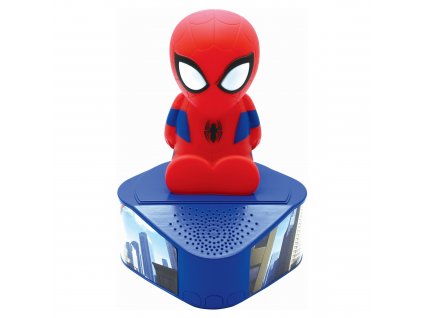 Reproduktor se svítící figurkou Spider-Man