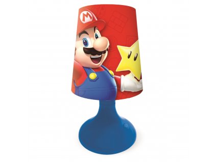 Bezdrátová noční lampička / noční světlo Super Mario