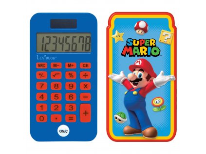 Kapesní kalkulačka Mario s ochranným krytem