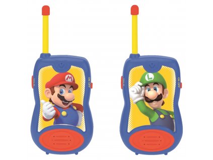 Vysílačky s dosahem 120 metrů Super Mario