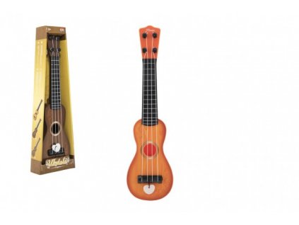 Ukulele/kytara plast 39cm s trsátkem  v krabičce 12x40x5cm