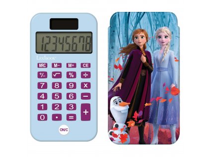 Kapesní kalkulačka Disney Frozen s ochranným krytem