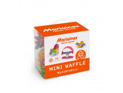 Marioinex MINI WAFLE – 35 ks Konstruktér (dívky)