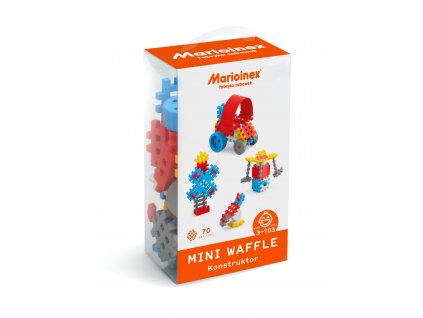 Marioinex MINI WAFLE – 70 ks Konstruktér (chlapci)