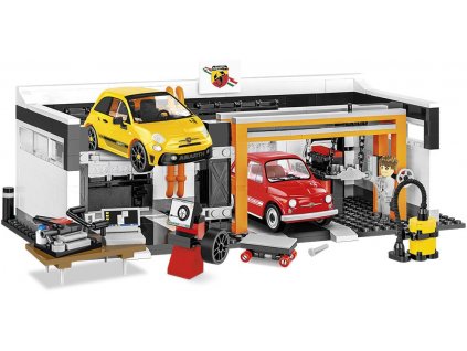 COBI 24501 Abarth Racing Garage, 590 k, 1 f