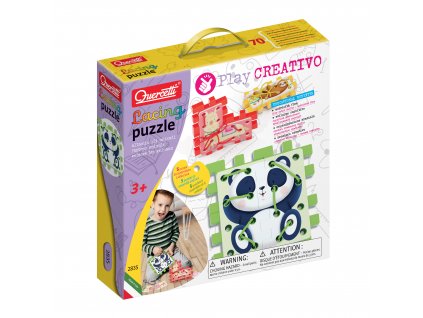 Quercetti 02835 Play Creativo - Lacing Puzzle