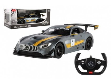 Auto RC Mercedes AMG GT3 plast 35cm 2,4GHz na dálk. ovládání na baterie v krabici 44x18x23cm