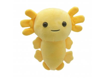 Cozy Noxxiez AX006 Axolotl žlutý - vodní dráček plyšový 21 cm