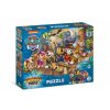 Puzzle Tlapková patrola/Paw Patrol Džungle 23x32cm 60 dílků v krabičce 15x18x6cm