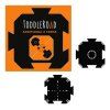 TODDLEROAD 2188 KRUHOVÝ OBJEZD A KŘIŽOVATKA - flexibilní silnice - 2 silikonové puzzle díly