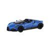 Auto Kinsmart Bugatti Mistral kov/plast 13cm na zpětné natažení
