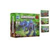 Stavebnice dinosaurus plast mix druhů v krabičce 13x10cm