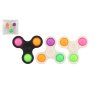 Spinner bubble pops plast 7cm  v sáčku
