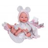 Antonio Juan 50392 MIA - mrkací a čůrající realistická panenka miminko s celovinylovým tělem - 42 cm