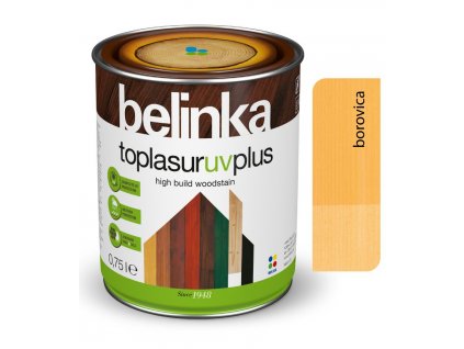 belinka toplasur uv plus borovica 13 hrubovrstva lazura 075lz 1