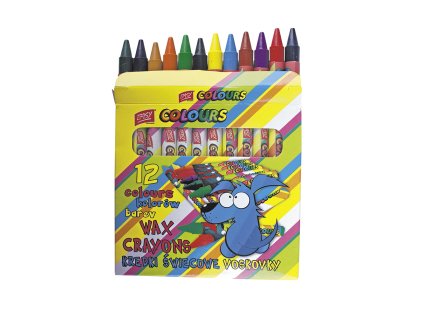 voskovky mix 18 barev sada ies288075