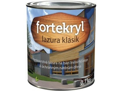 Fortekryl lazúra KLASIK 0,7kg