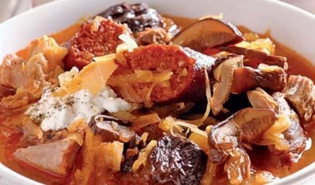 Kapustnica s bravčovým kolenom