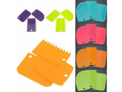 Cukrárske karty- stierky sada 3 ks