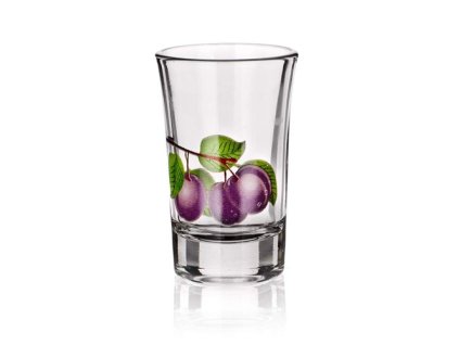 900104 Sada pohárov na tvrdý alkohol 6 ks ( Štamperlík 40 ml ) SLIVKA, KAPIGA