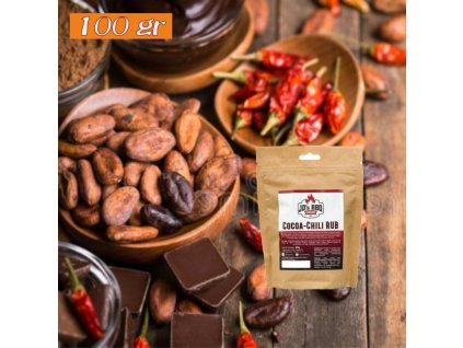 88501054 COCOA-CHILI, JD’s BBQ koreninová zmes chilli a kakao 100 g