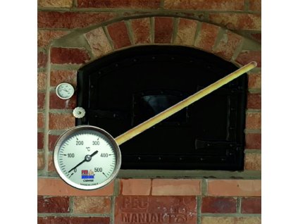 Teplomer do pece 0-500 °C 400 mm Pecmaniak CEWALS