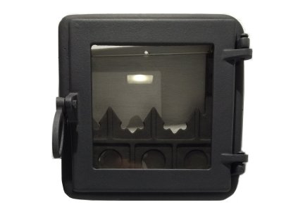 Riga liatinové prikladacie dvierka so sklom CARDINALIS