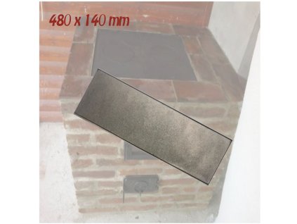 221649 Liatinová platňa sporáková 480 x 140 x 6 mm StrendPro