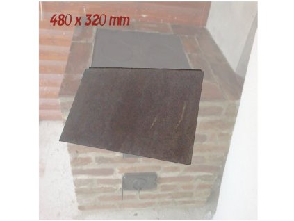 221603 Liatinová platňa sporáková 480 x 320 x 6 mm StrendPro