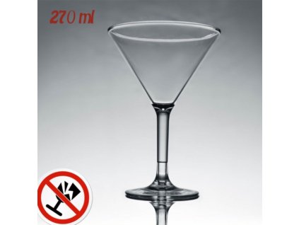Polykarbonátový Pohár na koktejly MARTINI 270 ml ACHI