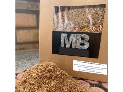 Dubové piliny k studenému údeniu a BBQ 3 lit MBWOOD