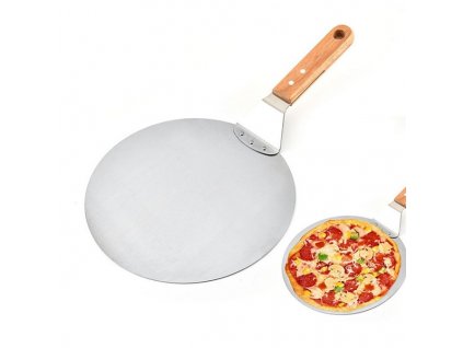Lopata na pizzu s drevenou rukoväťou d 28 cm KAPIGA