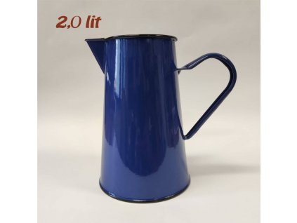 Kanvička na vodu smaltovaná 2 L BARABARA