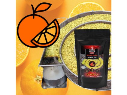 Drevené údiace piliny - pomarančová aróma, 200 g, F&S