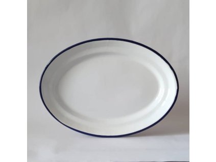 Tanier ovál smaltovaný 36 cm