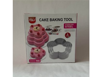 3 dielna sada vykrajovačiek KVET