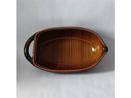 GERI Hrnčiarsky pekáč 2 litrový, glazúrovaný