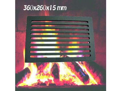 Liatinový rošt 315x230x15 mm StrendPro