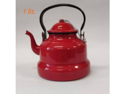 Smaltovaný čajník 1 L Barabara