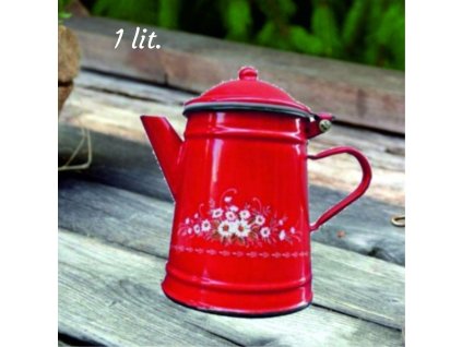 Smaltovaný čajník 1 L BARA BARA
