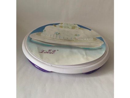 Nízky otáčavý podnos na tortu 30 cm