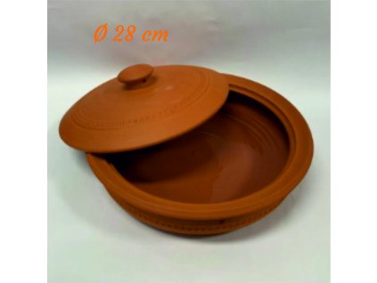 GERI Keramický pekáč 28 cm natúr