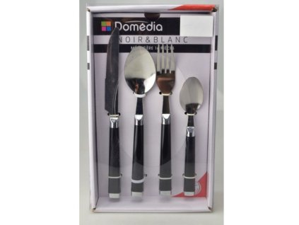 16 dielna sada príborov NOIR & BLANC