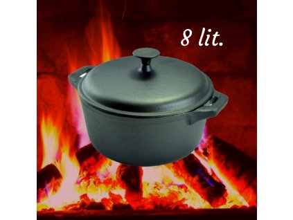 Liatinový hrniec 8 L PERFECT HOME