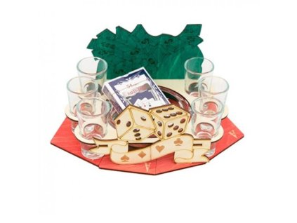 Sada pohárov 6 ks Karty