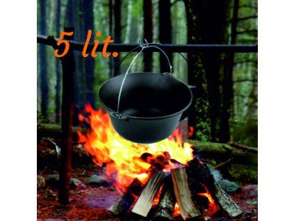 Liatinový kotlík 5 lit PERFECT HOME